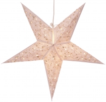 Foldable Advent illuminated paper star, Christmas star 60 cm - Pl..