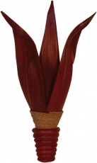 Palm leaf wall lamp/wall sconce, handmade in Bali from natural ma..