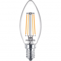 4,3W LED lamp filament PHILIPS E14 470 LM (~ 40 W) - warm white