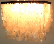 Ceiling Lamp/Ceiling Lamp, Shell Lamp with hundreds of capiz, mot..