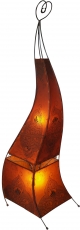 Henna lamp, leather floor lamp/floor lamp - Mauretania 118 cm