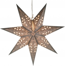 Foldable advent illuminated paper star, Christmas star 60 cm - Pr..