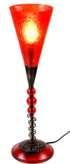 Table lamp Kokopelli - Millepede Lamp red