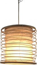 Foldable lampshade/ceiling lamp/ceiling light Malai 30, handmade ..