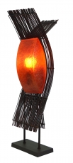 Floor lamp/floor lamp, exotic lamp made of natural material - Kok..