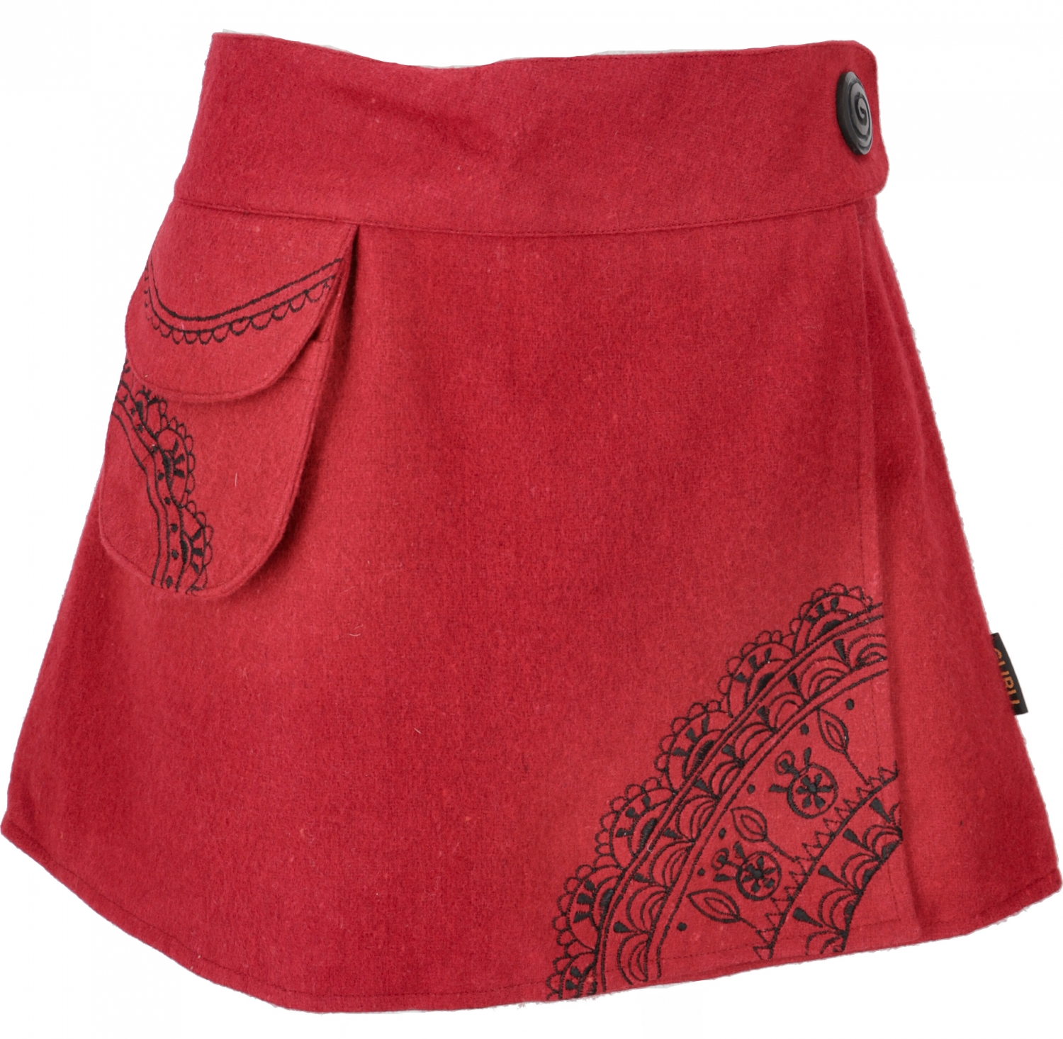 embroidered tennis skirt